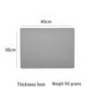 Solid Color Kids Silicone Placemat - Waterproof, Oilproof, Heat-Resistant Rectangular Dining Mat