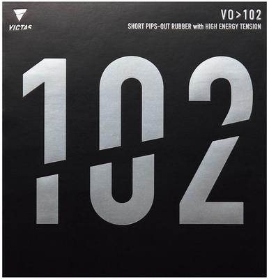 VICTAS Table Tennis High Energy MAX 020222 VO>102 Rubber, Tension, Offensive, Red,