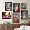 Too Glam To Give A Damn Prints Vintage Altered Art Lady Portrait Eclectic Decor Painting Trendy Funny Quote Feminist Canvas