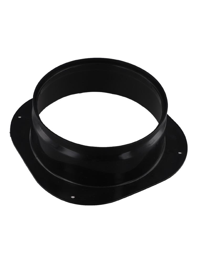 75 100 125 150 200 250 300mm Ventilation Duct Connector Seamless Fit Strong Pp Plastic High Pressure Resistance