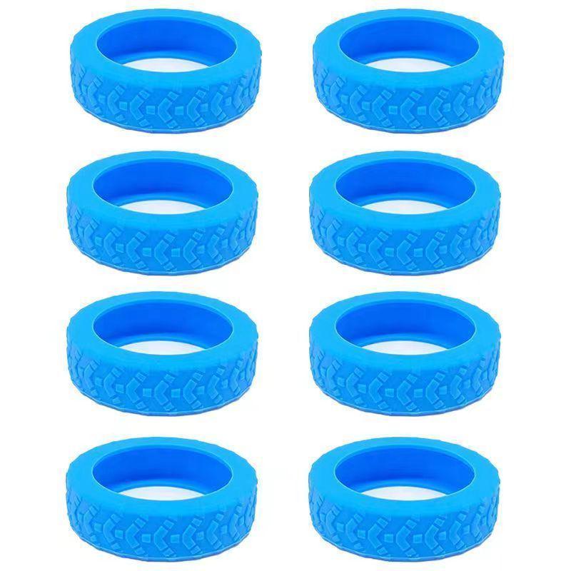 Silicone Silent Travel Suitcase Wheel Cover Replacement