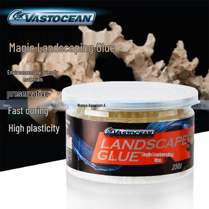 

VASTOCEAN Quick-Dry, Corrosion-Resistant Landscaping Glue for Stones & Fish Tanks