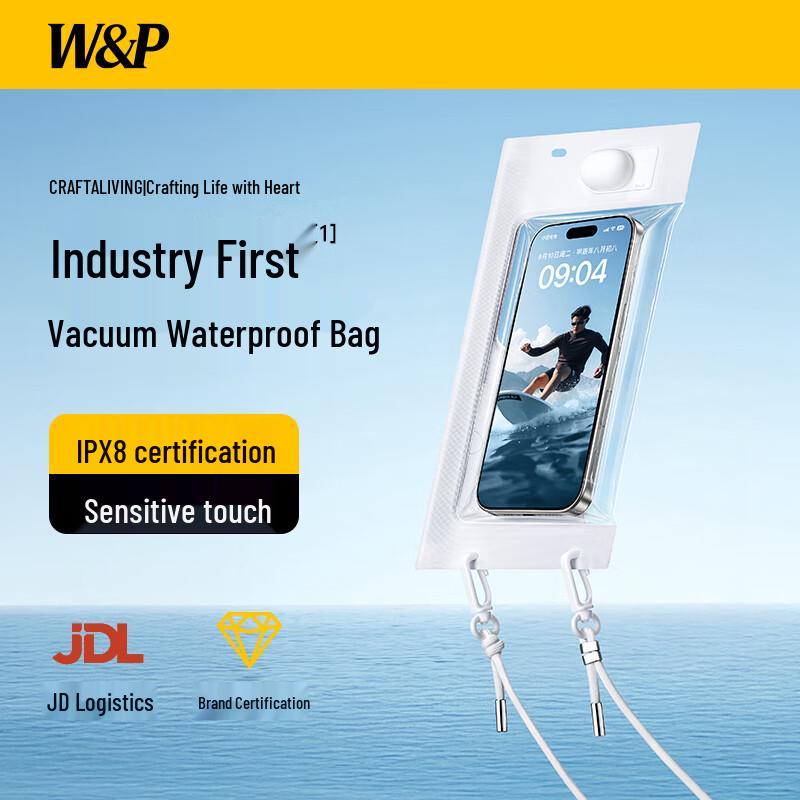 

W&P Universal IPX8 Waterproof Touchscreen Phone Bag IPX8 Waterproof