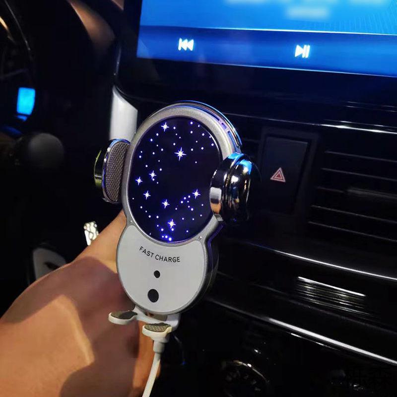 Automatic Induction Car Phone Holder & Wireless Charger for Air Vent Navigation