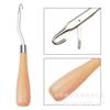 5-Piece Dreadlocks & Wig Crochet Hook Set with Wood and Plastic Handles