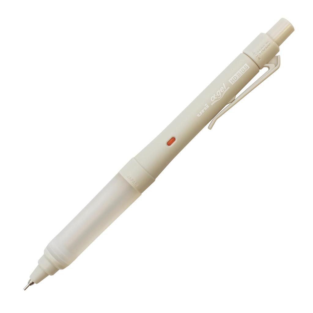 Mitsubishi Pencil Limited Edition Alpha Gel Mechanical Pencil with Uni Alpha Kurutoga M51009 Switch, 0.5mm (Gray), Gel,