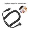 Easy Installation Disassembly Handpiece Cord Power Cable  For Electric Manicure Machine