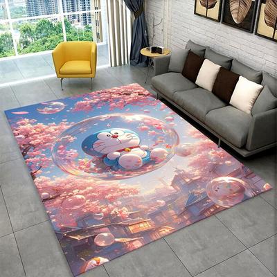 Cartoon D-Doraemon Dream Anime Carpet Rug for Playroom Bedroom Living Room Sofa Home Decor,kid Area Rug Non-slip Floor Mat