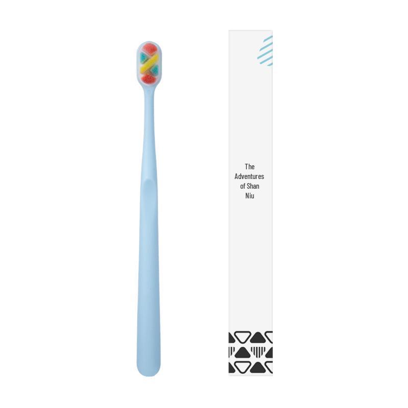 

Ultra Soft Toothbrush: Ten Thousand Bristles, Ideal for Pregnant Women & Sensitive Gums, Family Pack, Individually Packaged
