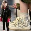 Frühling und Herbst neue vielseitige beliebte Dad-Schuhe Plattform-Kindersport-Freizeitschuhe für mittleres und älteres Alter