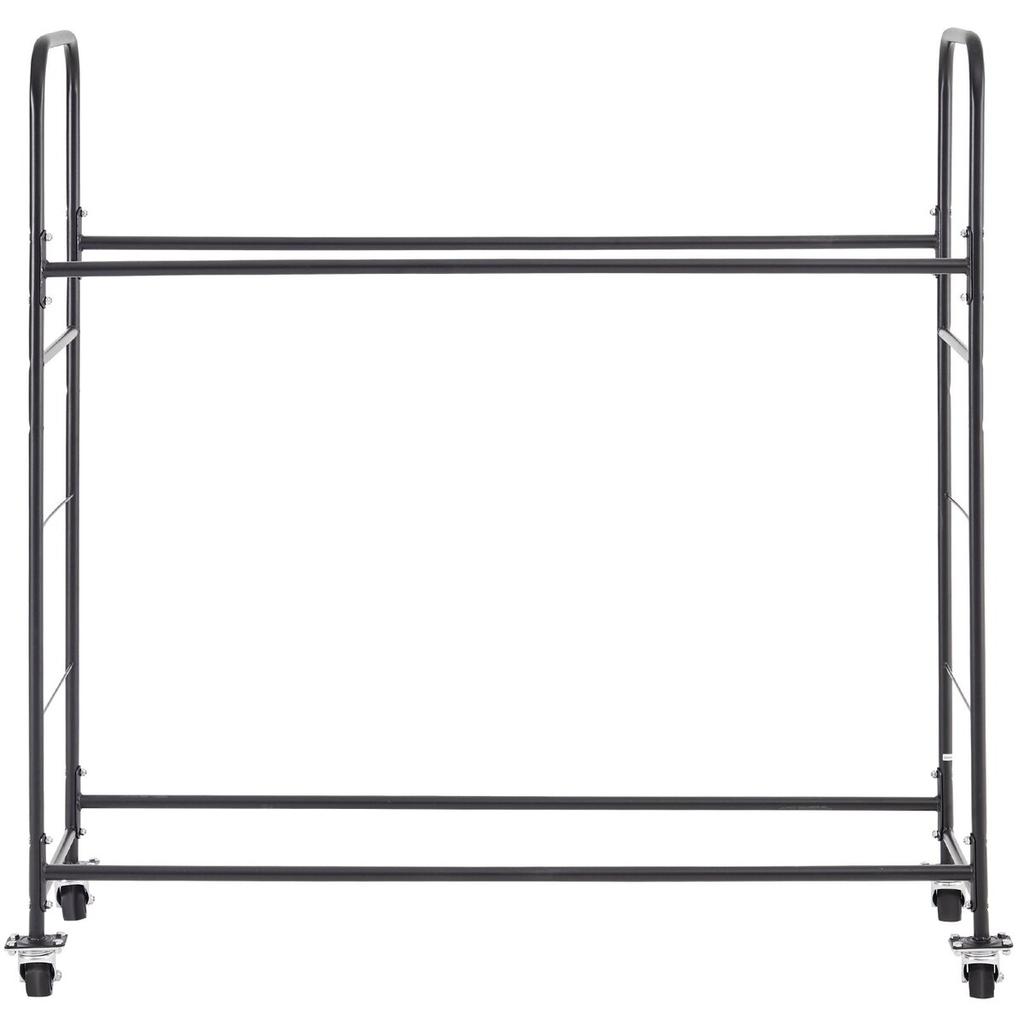 Rolling Tire Storage Rack 2-Shelf Tire Holder Hold up to 12 Standard Tires