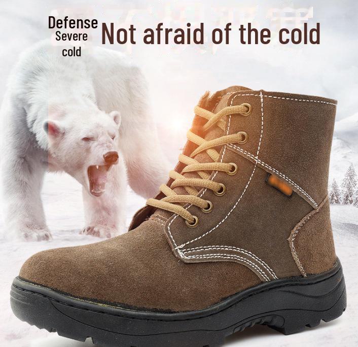 

Мужские утепленные нескользящие шерстяные ботинки для активного отдыха 45