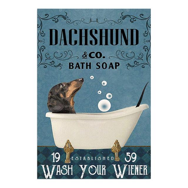 

Милые животные, украшение для ванной комнаты, картина, постер, холст, настенные принты, гостиная, поп-арт, дом 21cm×30cm NoFrame