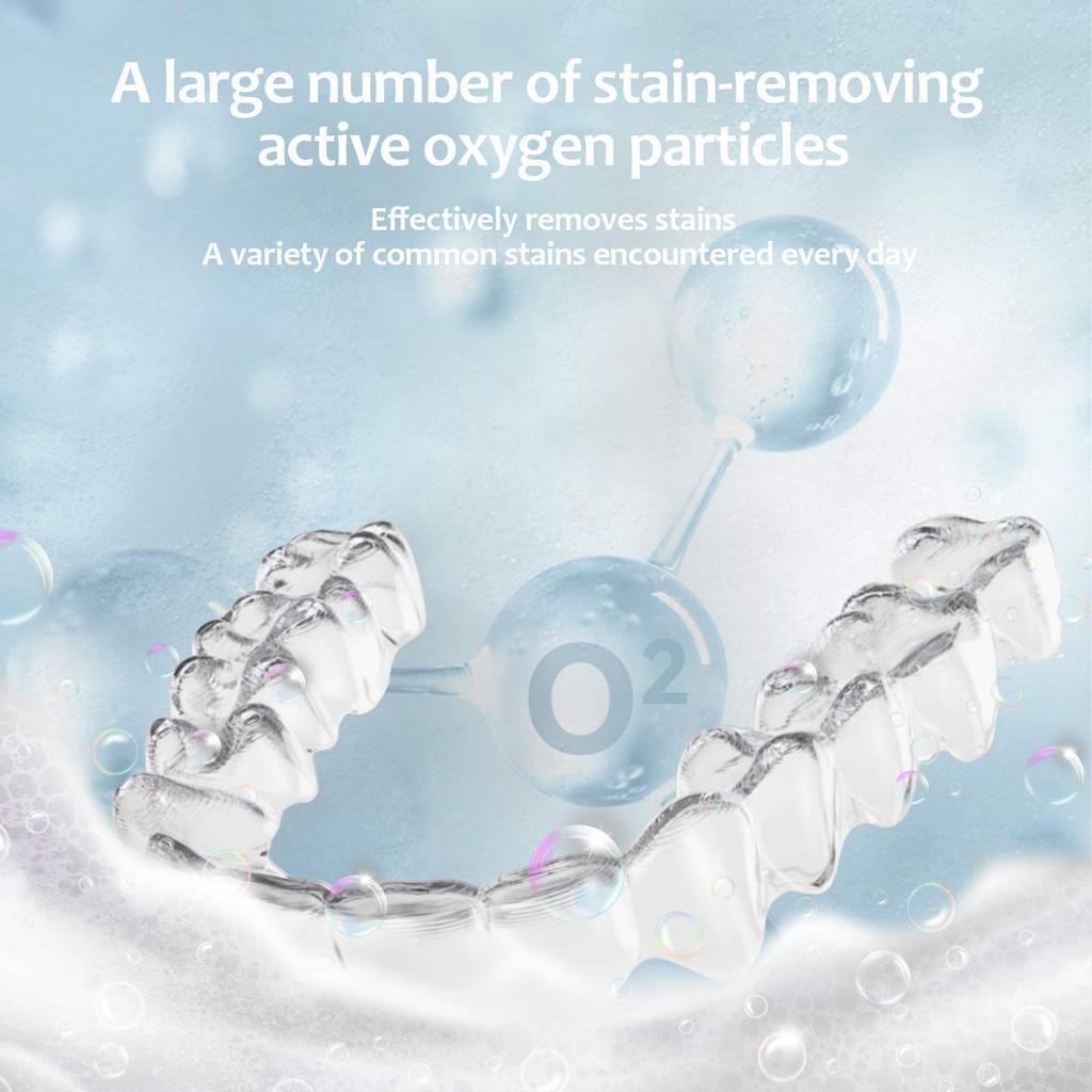 EELHOE Orthodontic Braces Foam Cleaner, Braces Foam Cleaner To Remove Braces Stains, Cleaning and Care less