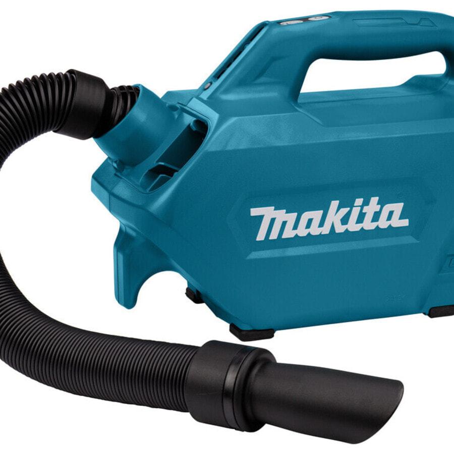 Vacuum cleaner Makita DCL184Z for dry cleaning with dust bag