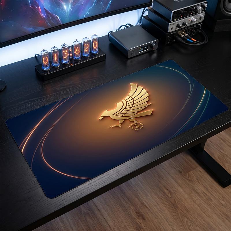 Mexico footbal Crest Mouse Pad, Extended Non Slip Rubber Desk Mat for Gaming Office Laptop Fan Gift