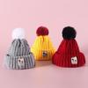 2Pieces Dog Costumes Knitted Hat Scarf Set Warm Winter Hat Scarf Pet Costume Accessories for Small Dogs and Cats Gift