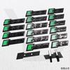 ABS Car Front Grille Emblem for wszj8 RS6 S8 SQ5 SQ7 S3 SQ3 RS4 S4 S5 S6 S7 SQ8 RS3 RS5 RS7 RS8 Badge Sticker Decals Accessories