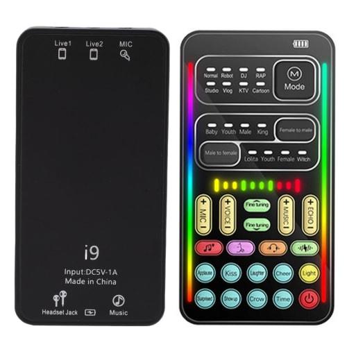 Dpofirs Portable Voice Changer with 8 Modes and 80 Levels of Adjustment | 3.5mm Real-Time Sound Modulator for iOS, Android, Smartphones, and Tablet PC