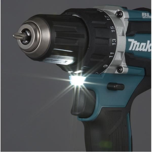 Perceuse-visseuse brushless sans-fil 18v makita - ddf484z (livrée sans batterie ni chargeur)