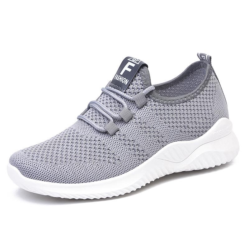 Jinshiyuan Women's Lightweight Mesh Running Shoes - Breathable, Comfortable Fly-Knit Casual Sneakers