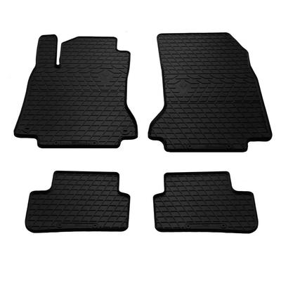Rubber Mats (4 Pcs, Premium) for Mercedes GLA X156 2014-2019