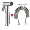 304 Stainless Steel Toilet Companion Spray Gun Set Bathroom Household Douche High Pressure Nozzle Woman Washer Water Gun