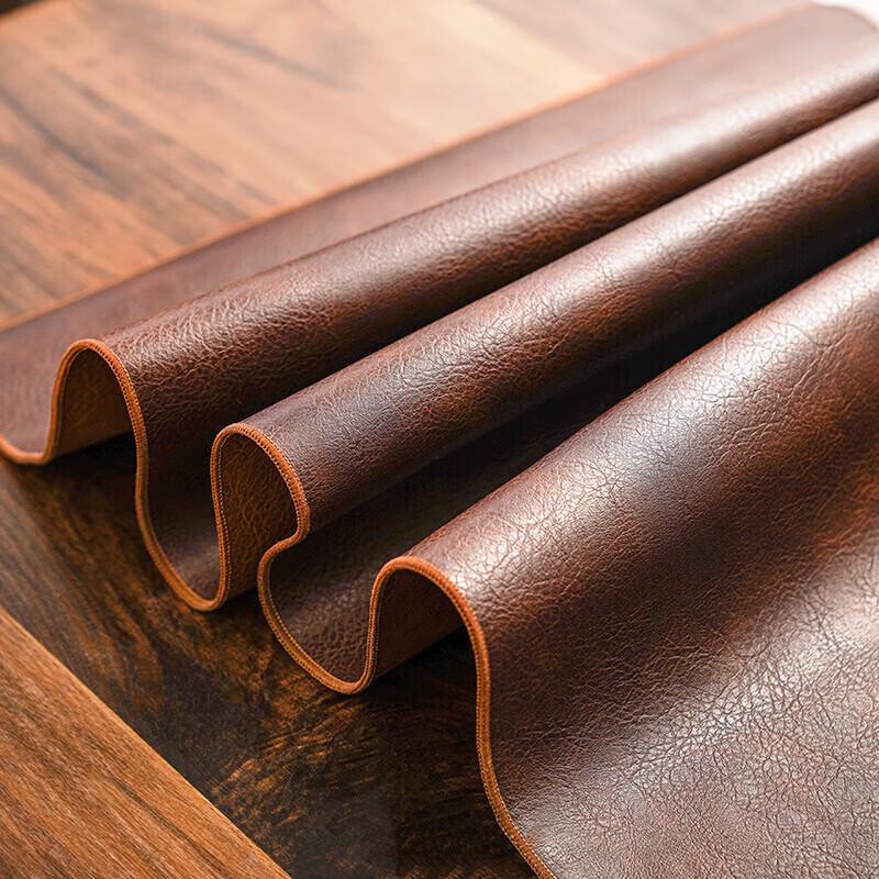 Waterproof Leather Tea Table Runner