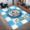Custom Name,Coventry City Home Sofa Decoration for Living Room & Bedroom, Non‑Slip Play Flannel Floor Mat for Game Room