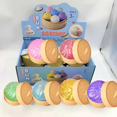 Vendita Squishy Colorati a Forma di Raviolo Palline Antistress Giocattoli Decompressione Riutilizzabili Basso Rimbalzo Decorazione Palla di Pasta