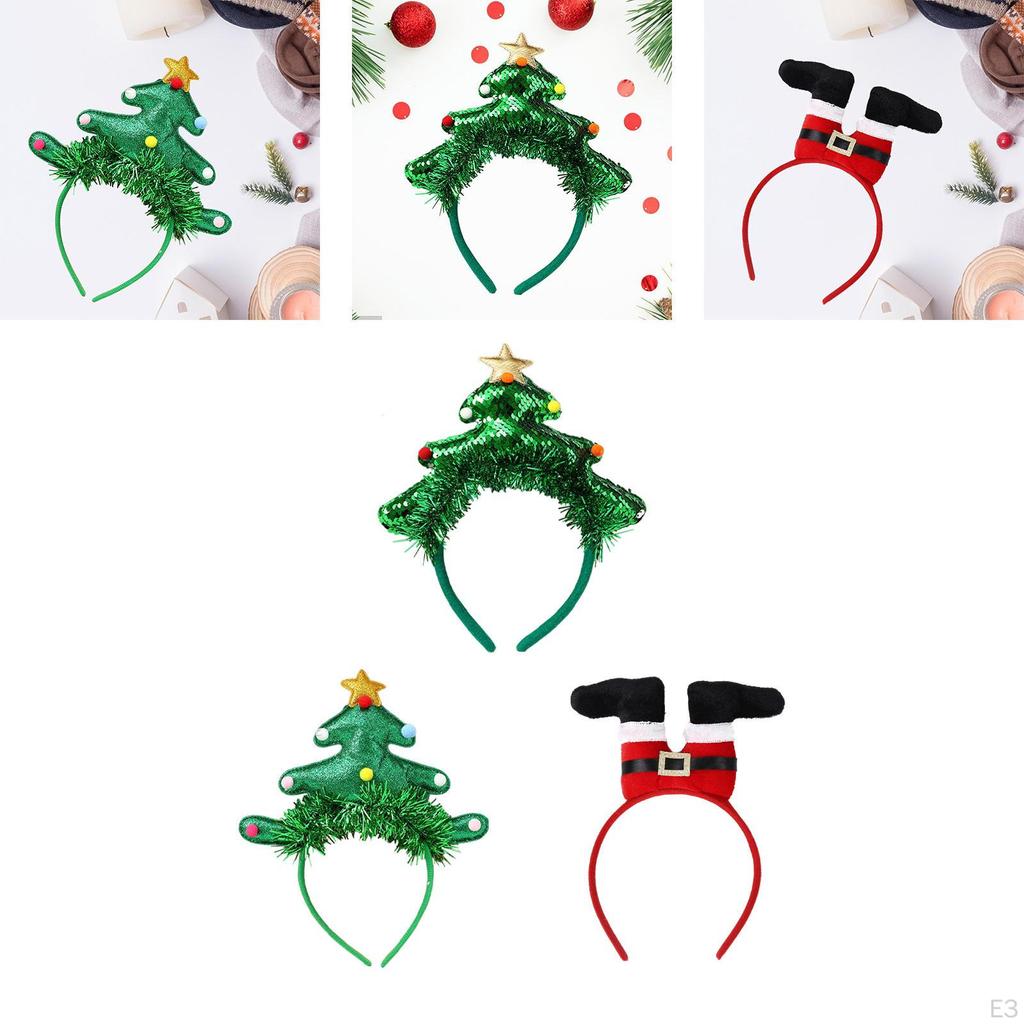 Christmas Hair Hoop for Birthday Celebration And Year Events