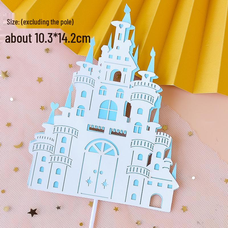 Princess and Prince Ferris Wheel Cake Topper for Birthday Decoration