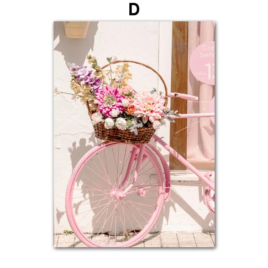 

Пасха Весна Розовая Сакура Фермерский Свежий Цветок Романтические Плакаты Картина На Холсте Настенные Картины Для Гостиной Домашний Декор 8X12inch 20x30cm