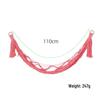 Nordic Lace Wall-Mounted Cotton Rope Toy Storage Hammock