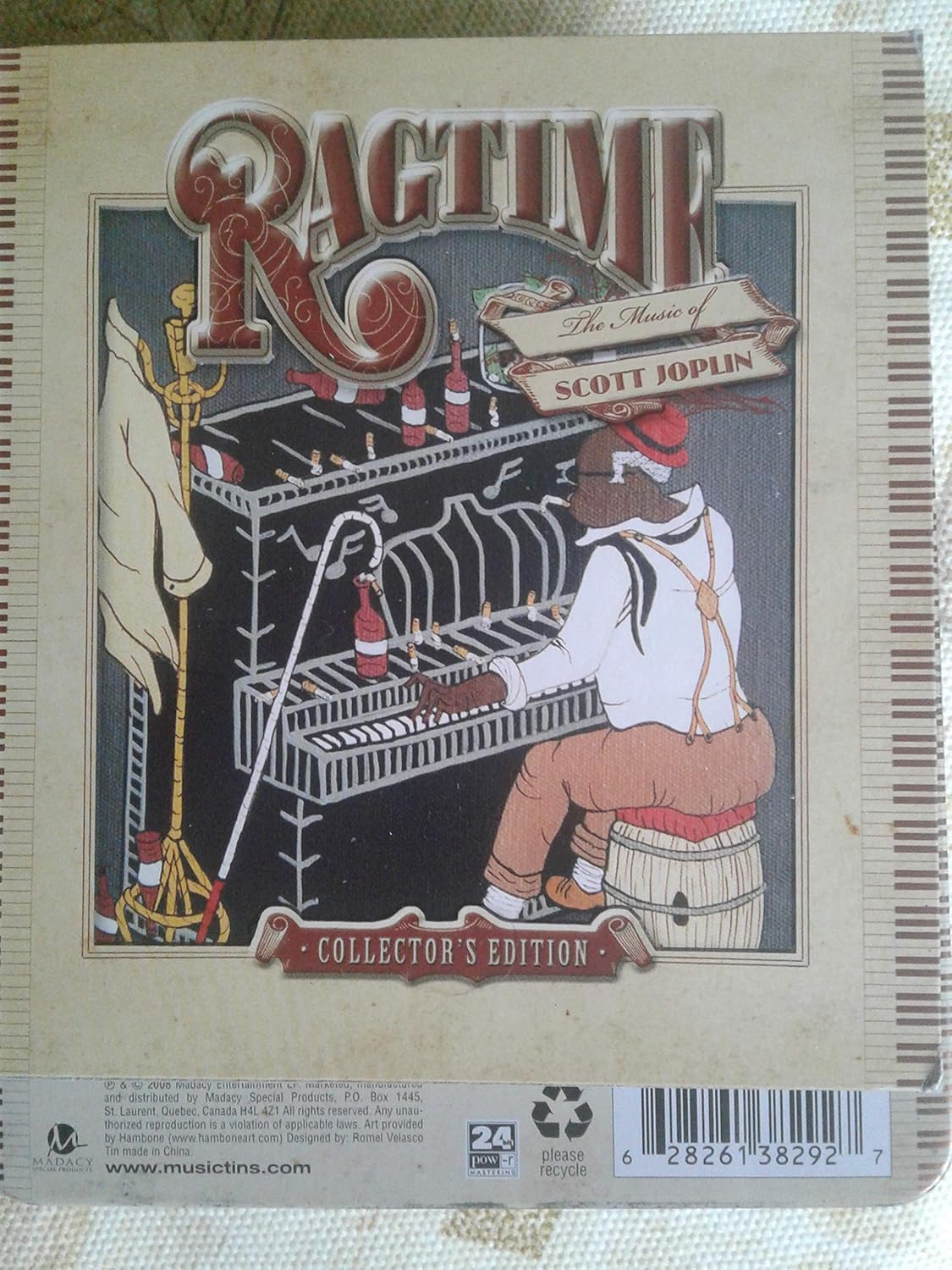

CD SCOTT JOPLIN - Ragtime: The Music of Scott Joplin TC253829 Non Japan Jazz Used
