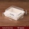AVADEN Plastic Dessert & Sandwich Takeaway Boxes