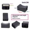 2Pcs For Thule 599 598 591 568 564 561 532 933 926 Roof Rack Bike Wheel Adapter Straps With Cushion For Secure Cycling Transport