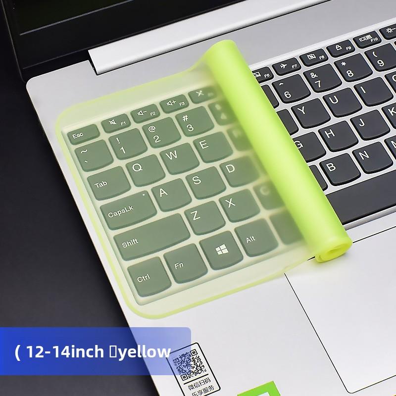 Silicone Laptop Keyboard Cover Protector Skin for 14/15.6 Inch Laptops, Dustproof and Waterproof