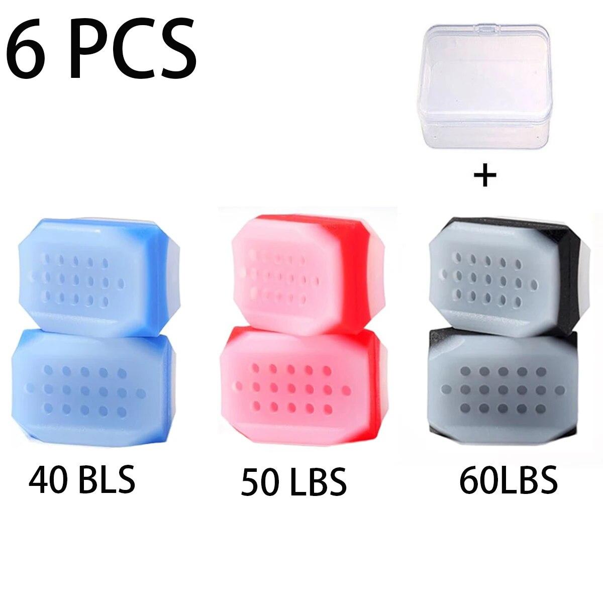 

6 шт. Тренажер для челюсти для мужчин и женщин. Силиконовые таблетки. Тренажер для челюсти. Тренажер для линии челюсти и формирователь линии челюсти. Тренажер для тренировки линии челюсти. Оборудование для фитнеса.