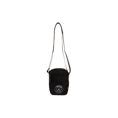 Paris, Collaboration Polyester Cell Phone Pouch, Shoulder Bag, Crossbody Bag Small Unisex Black Jordan 9A0261-023