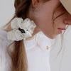 Voor Pearl Satin Scrunchie_Medium_Light Ivory