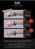 Kyojudo Onyx Power Natural Black Onyx Circumference Tiger Eye and Onyx Men's Bracelet, Stone, Star-Cut Onyx, Stone, Amulet, (Inner 18cm, 8mm)