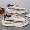 Fashion Big Sole Height Increasing Sneakers Men Brand Woven Shoes Summer Mens Trainer Sports Fat Shoses Outside Traning Ternis