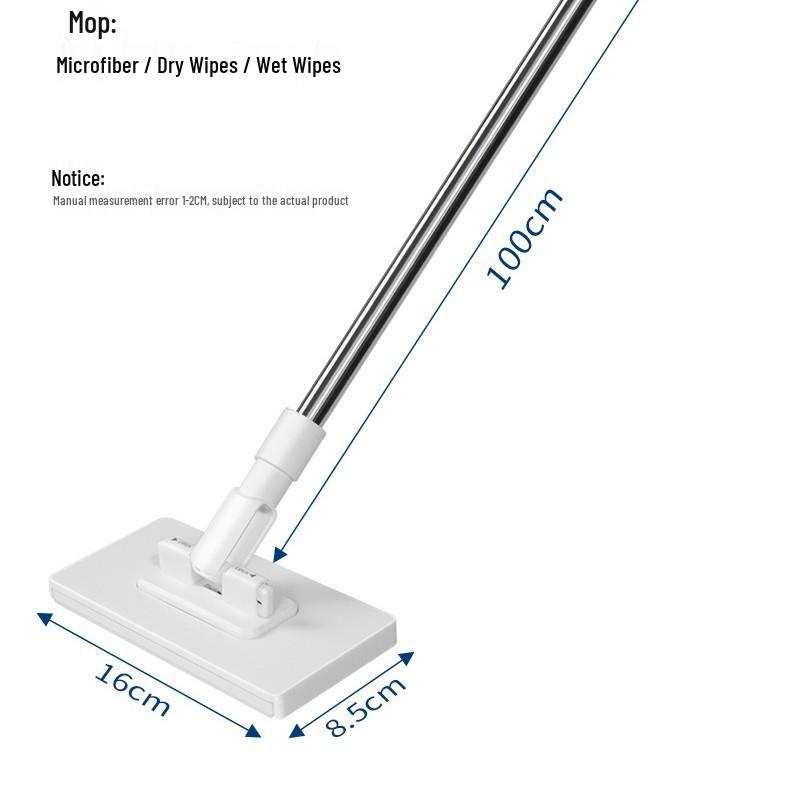 2025 Multi-Functional Hands-Free Lazy Mop with Washable Towel Clip