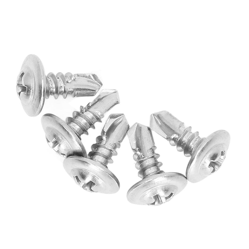 Selbstschneidende Schraube 410 Edelstahl Schnell Rundkopfschrauben für Maschinenbau