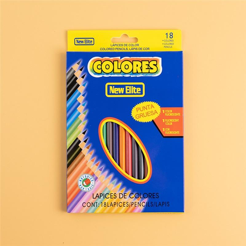 Plastic Color Lead Oily Painting Color Pencils Special Stationery Brush Set Pencils For Children And Students