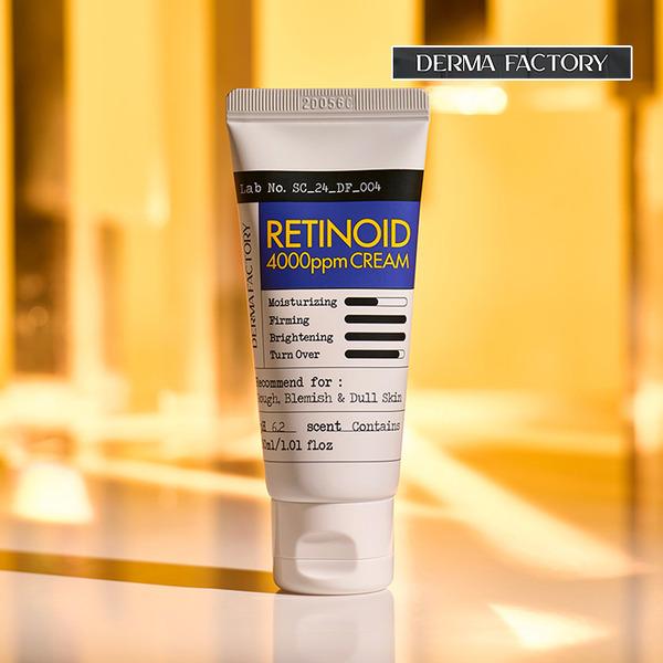 [DERMA FACTORY] Vegan Certified Retinoid 4000ppm Cream 30ml Retinoid 4000ppm Cream 30ml