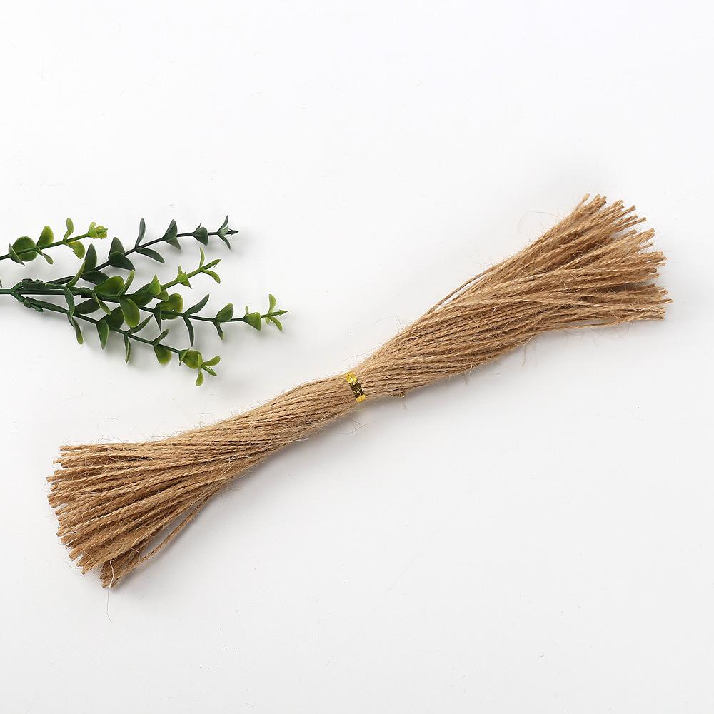 

Тонкая пеньковая веревка 25 см/100 шт., специальная веревка для бирок, материалы для поделок своими руками, рождественские подарки, бирки, декоративная пеньковая веревка 25Cm100 pieces &