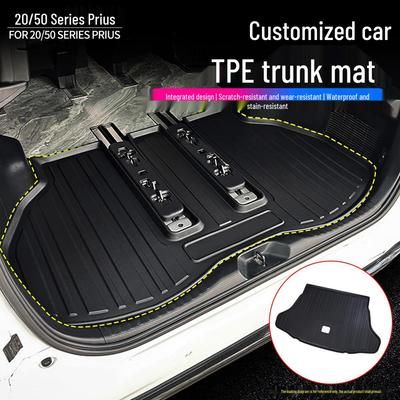 Waterproof 3D Trunk Mat for 06-23 Prius 50 Series - TPE Rear Trunk Mat