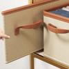 Foldable Clothing Storage Box Separation Wardrobe Clothes Storage Box  Household